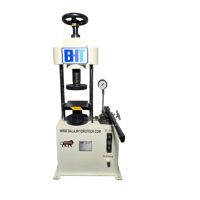 Laboratory Hydraulic Press | Compact 5-50 Ton Research Press with Heating Plates for Sample Preparation, Pellet Making & Material Testing Applications.
